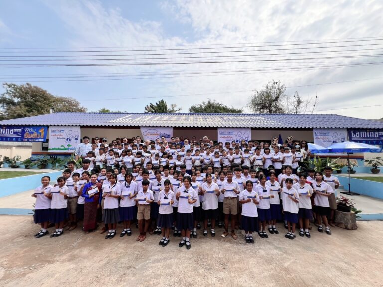 “ลามิน่า” สานฝัน…สร้างโอกาสทางการศึกษาให้เด็กไทยในถิ่นทุรกันดาร ส่งมอบอาคารเรียนหลังใหม่พร้อมระบบสาธารณูปโภค ต่อเนื่องเป็นปีที่ 23  ณ จังหวัดขอนแก่น